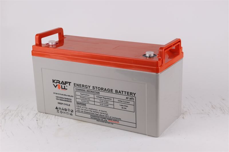 Kraftvoll AKU 12V 123 AH (10HR),130 AH (20 HR) PLUS VRLA GEL CD DEEP CYCLE GEL  (406X172X208X237)