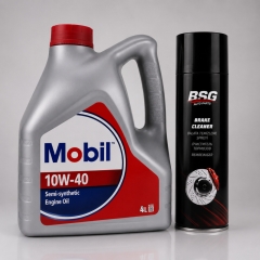 MOBİL MOTOR YAĞI 10W-40 4 Litre + Balata Spreyi 500 ml