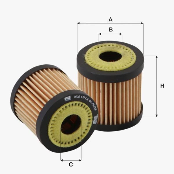 Fil Filtre YAG FILTRESI CABRIO 450 00>04 CITY COUPE 450 98>04 ROADSTER 452 03>05 FORTWO COUPE 450 04>07