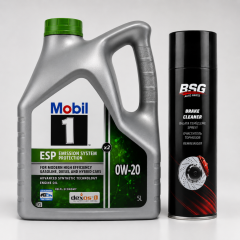 Mobil 1 Esp X2 0W-20 Motor Yağı 5 Litre + Balata Spreyi 500 ml