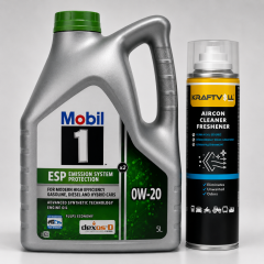 Mobil 1 Esp X2 0W-20 Motor Yağı 5 Litre + Klima Bombası 200 ml