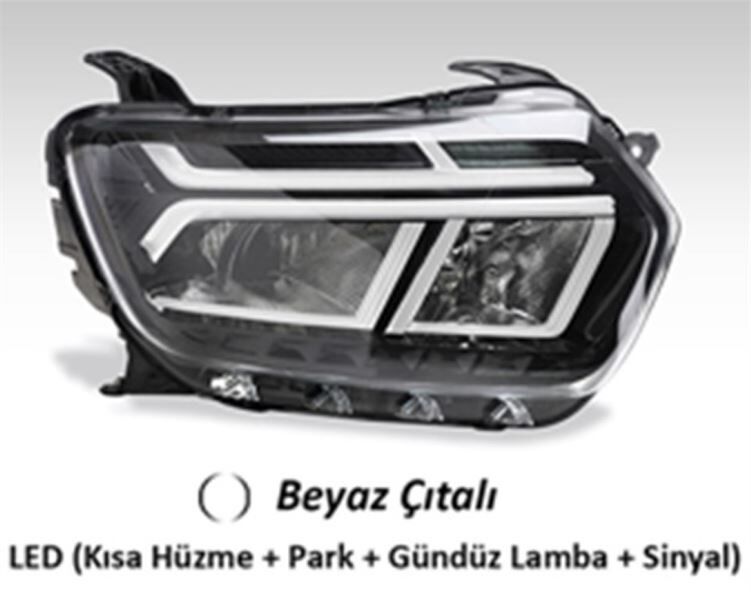 Ayfar FAR ON SOL BEYAZ (MOTORLU) DUSTER 21>
