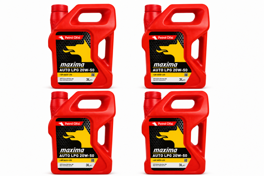PETROL OFİSİ MAXIMA AUTO LPG 20W-50 4 X 3 Litre