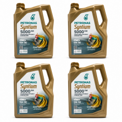 PETRONAS MOTOR YAĞI SYNTIUM 5000 DM 5W-30 4 X 5 Litre