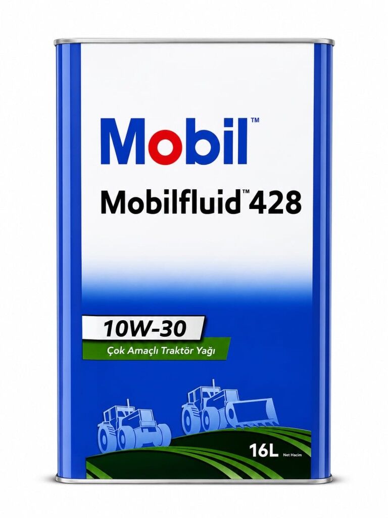MOBİL FLUID 428 10W-30 TRANSMİSSİON TRAKTÖR 16 Litre
