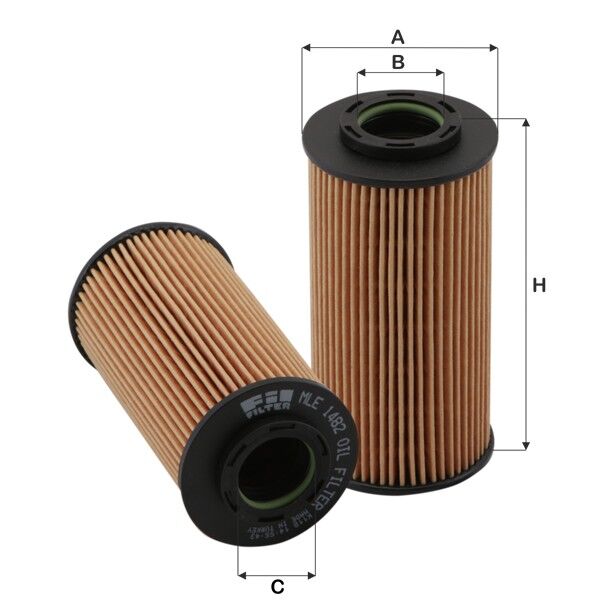 FİL MLE1482 YAĞ FİLTRESİ ACCENT ELENTRA GETZ İ10 İ30 MATRİX CEED CERATO RİO