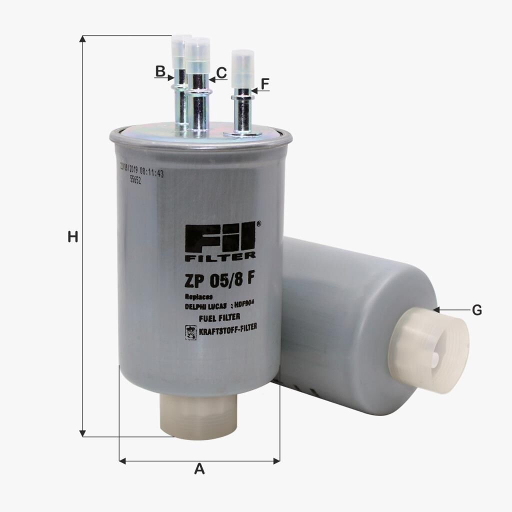 Fil Filtre MAZOT FILTRESI MONDEO III 2,0TDCI / 2,2TDC BONGO 2,9 2009> KIA CARNIVAL 2,9 2006>