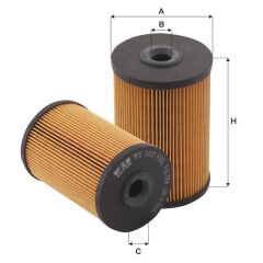 FİL MFE1417MB YAKIT FİLTRESİ PARTNER BERLİNGO C4 C5 C8 JUMPY 206 306 307 VİTARA