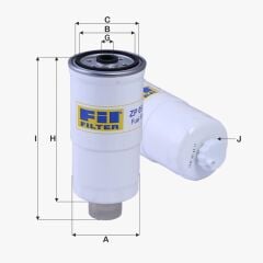 Fil Filtre YAKIT FILTRESI BMW E34 E36 // LAND ROVER DEFENDER DISCOVERY I TD5