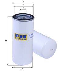FİL ZP3060FMB YAKIT FİLTRESİ CARGO YM MOTOR 1838 3232 3230