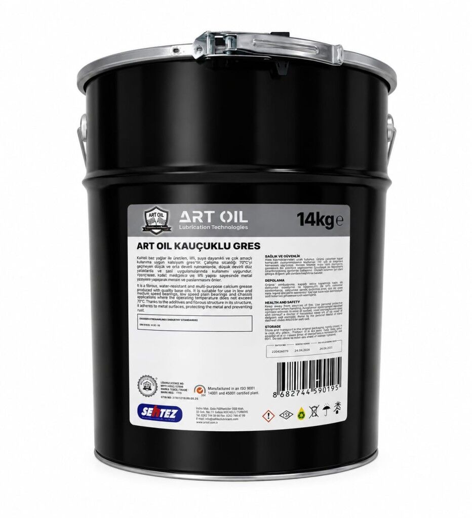 ART OIL SUPER KAUÇUKLU  GRES 14 KG