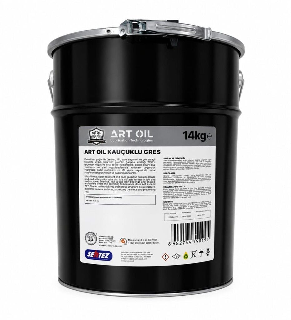 ART OIL SUPER KAUÇUKLU  GRES 14 KG