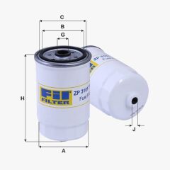 Fil Filtre MAZOT FILTRESI ACCENT ERA 1,5 CRDI 2006 -> ACCENT ADMIRE 1,5 CRDI 2003 -> GETZ 1,5 CRDI 2002 -> STAREX 2.5 CRDI 2002 -> H350 MINIBUS 2015-> / RIO 1,5 CRDI 2006 -> SORENTO  CRDI 2002 ->