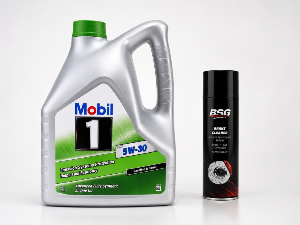 MOBİL 1 ESP 5W-30 MOTOR YAĞI 4 Litre + Balata Spreyi 500 ml