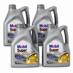 MOBİL SÜPER 3000 X1 FE 5W-30 MOTOR YAĞI 4 x 4 litre