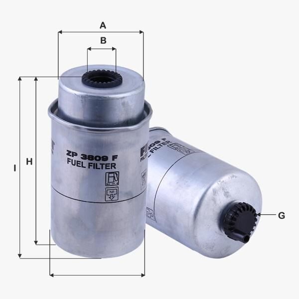 Fil Filtre YAKIT FILTRESI (MAZOT) FORD TRANSIT V148 2.0 TDCI 04>06