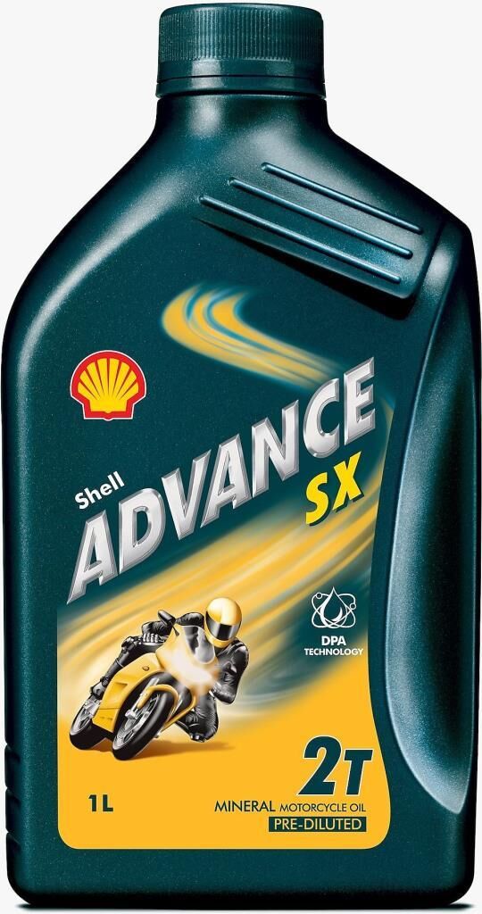 SHELL ADVANCE SX 2T MİNERAL MOTOR YAĞI 1LT