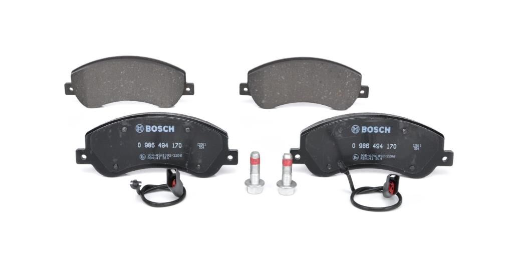 Bosch ON FREN BALATASI TRANSIT V347 06 /> V347 155PS A.CEKER 11 /> VW AMAROK 2.0TDI 10> (AKSESUARLI+IKAZ F