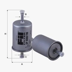 Fil Filtre YAKIT (BENZIN) FILTRESI POLO 1,6 90> ASTRA F 92>98 VECTRA A 89>95 ASTRA F CLASSIC 99>02