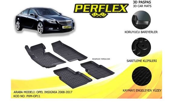PASPAS 3D HAVUZLU X-MAT INSIGNIA 2008-2017