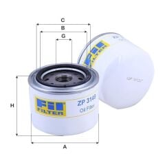 FİL ZP3149 YAĞ FİLTRESİ İVECO DAİLY KISA TİP