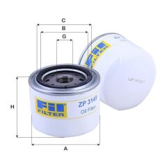 FİL ZP3149 YAĞ FİLTRESİ İVECO DAİLY KISA TİP