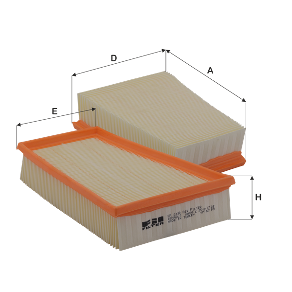 FİL HP2130 HAVA FİLTRESİ MEGANE 2