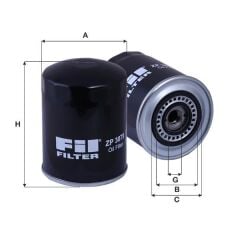 FİL ZP3079 YAĞ FİLTRESİ İVECO DUCATO JUMPER BOXER TRAFIC