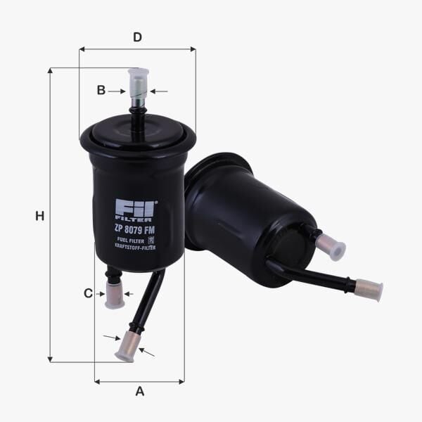 Fil Filtre BENZIN FILTRESI KIA RIO 1.3 1.5 2000-2005