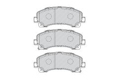 Braxis ON FREN DISK BALATASI ISUZU D-MAX 4X2 4X4 10>20