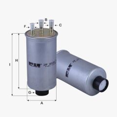 Fil Filtre YAKIT FILTRESI DUSTER LOGAN SANDERO 1.5DCI K9K