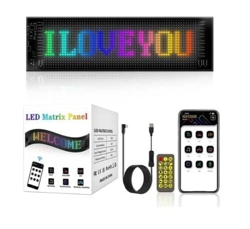 SÜSLEN MARTIX 16*64 KAYAR LED