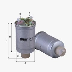 Fil Filtre YAKIT FILTRESI (MAZOT) SEAT ALHAMBRA 1,9TDI GALAXY 1,9TDI VW SHARAN 1,9TDI 2,0TDI (95 10)