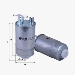 Fil Filtre MAZOT FILTRESI MERIVA A  03> Y13DT Z13DT Z13DTJ 1.3 CDTI