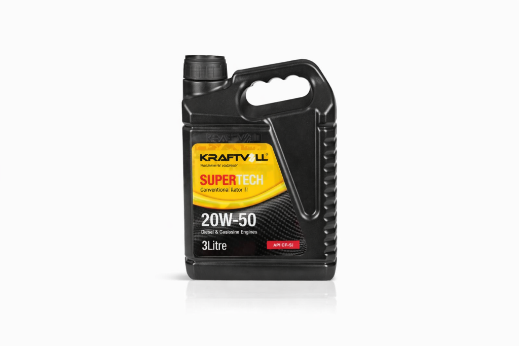 Kraftvoll MOTOR YAGI BENZIN-DIZEL 20W50 MINERAL CB/SC 3LT.