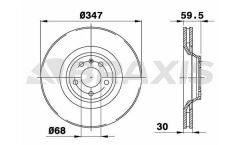 Braxis ON FREN AYNASI A6 AVANT ALLROAD 04>11