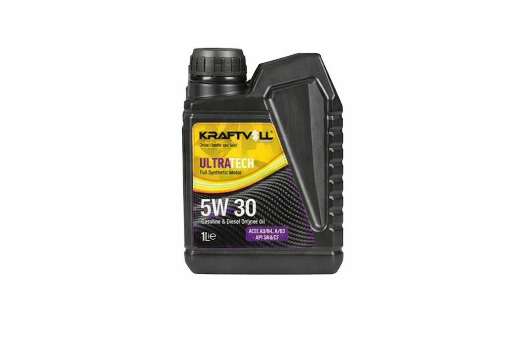 Kraftvoll MOTOR YAGI BENZIN-DIZEL 5W30 TAM SENTETIK SN 1LT.