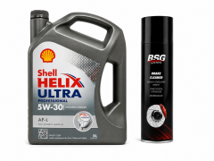 SHELL HELİX ULTRA PRO APL 5W-30 5 Litre + Balata Spreyi 500 ml