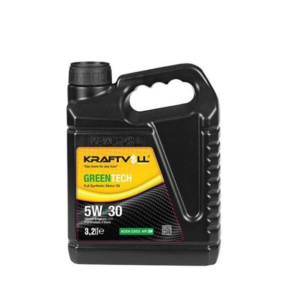 Kraftvoll MOTOR YAGI DIZEL DPF PARTIKÜL 5W30 TAM SENTETIK C3 SN 3.2LT.