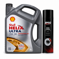 SHELL HELİX ULTRA PRO ARL 5W-30 5 Litre + Balata Spreyi 500 ml