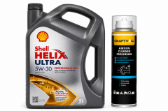 SHELL HELİX ULTRA PRO ARL 5W-30 5 Litre + Klima Bombası 200 ml