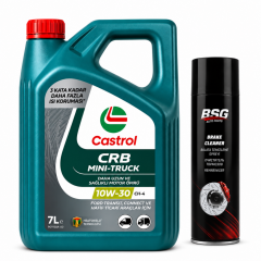 CASTROL 10W-30 TECTİON F-TR MINI-TRUCK 7 Litre + Balata Spreyi 500 ml