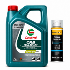 CASTROL 10W-30 TECTİON F-TR MINI-TRUCK 7 Litre + Klima Bombası 200 ml