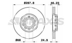 Braxis ON FREN AYNASI PASSAT 96>05 A4 A6 1.8 20V 1.9TDI 97>