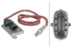 Hella NOX KATALIZATOR SENSORU DAF CF75 CF85 01>13 XF95 02>06 XF105 05> EURO 5 (KIRMIZI)