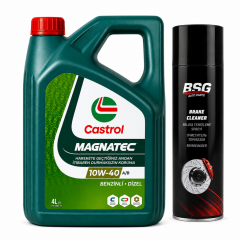 CASTROL 10W-40 A3/B4 MAGNATEC 4 Litre + Balata Spreyi 500 ml