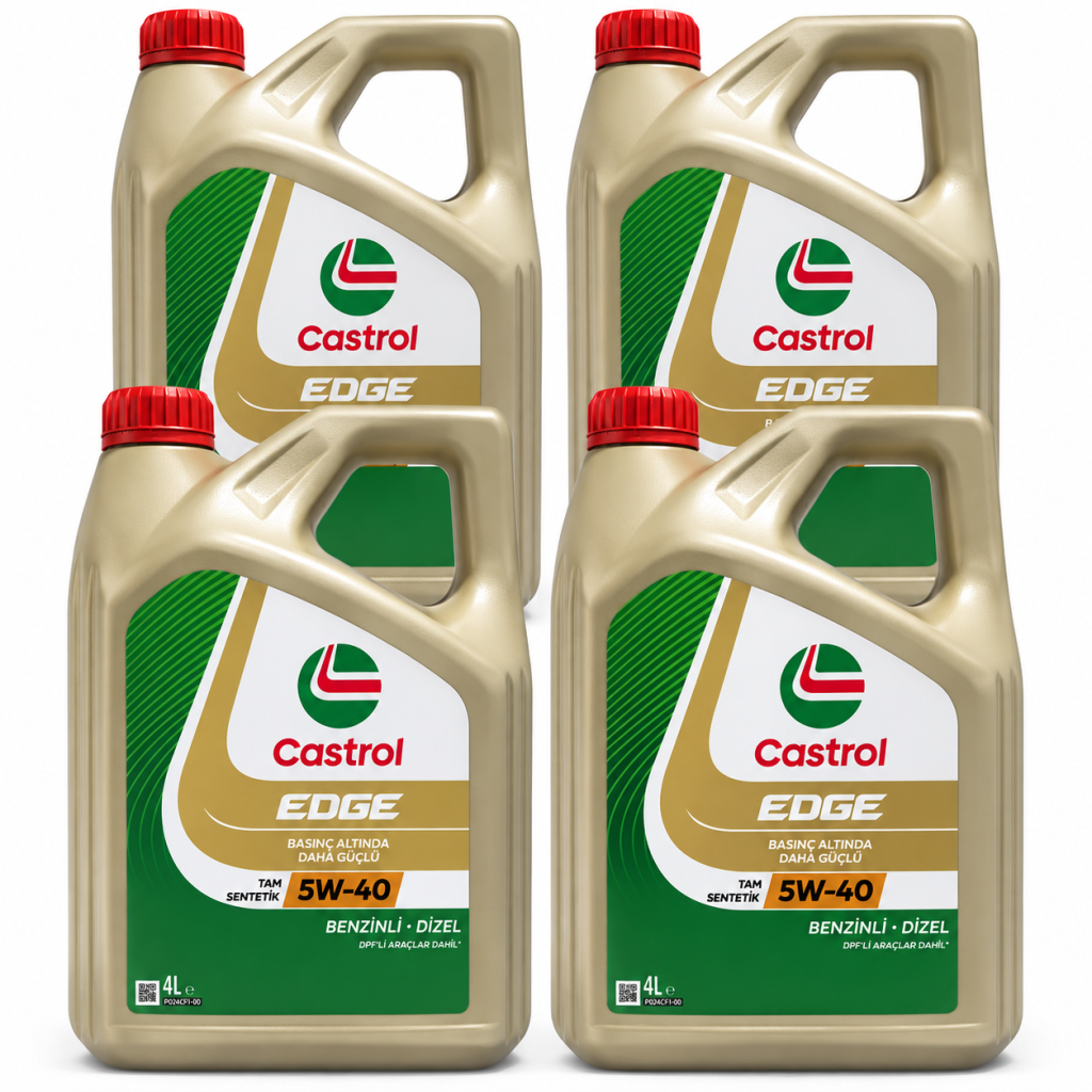 CASTROL EDGE DPF MOTOR YAĞI 5W-40 4 X 4 Litre