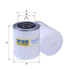 FİL ZP513B YAĞ FİLTRESİ İVECO NEW HOLLAND SAME