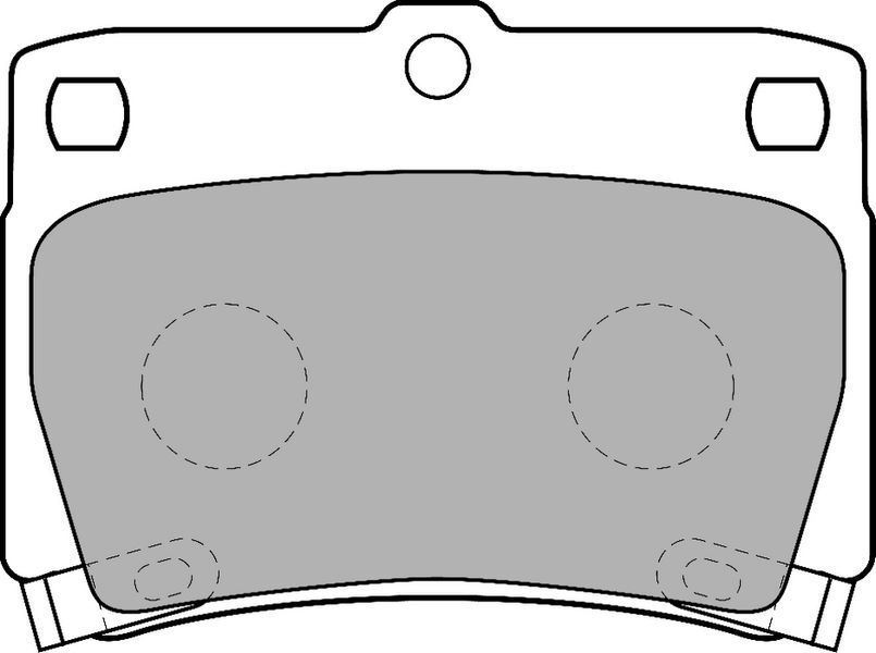 Braxis ARKA FREN BALATASI PAJERO II 90-98