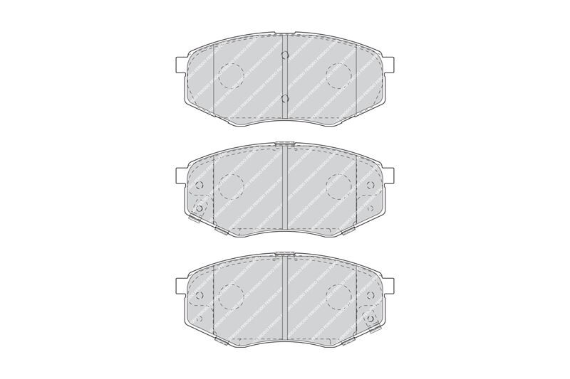 Braxis FREN BALATASI ON HYUNDAI IX20 10-> SOUL II 14->